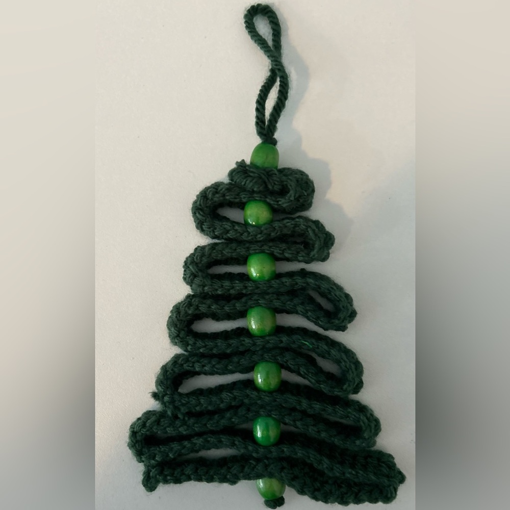 Handcrafted Crochet Christmas Tree Ornaments